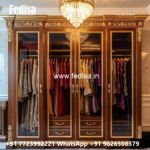 Antique Wooden Wardrobe Design Ideas No-3305