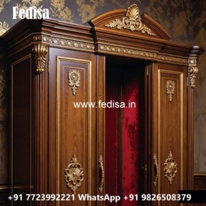 Traditional Wardrobe Design with Luxury Finish No-3309