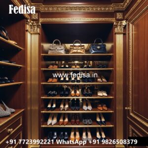 Classic Wardrobe Design with Decorative Panels No-3316