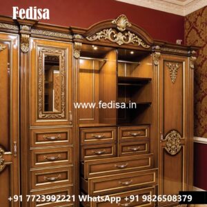 Premium Classic Wooden Wardrobe Ideas No-3331