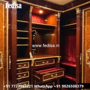 Classic Wardrobe Design with Sliding Doors No-3358
