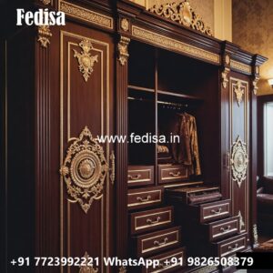 Traditional Wardrobe Design with Luxury Appeal No-3368