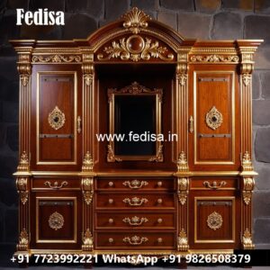 Classic Wooden Wardrobe with Elegant Style No-3369