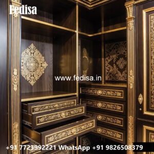 Luxury Classic Bedroom Storage Ideas No-3377