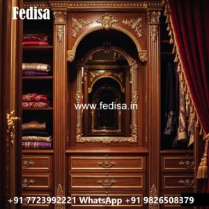 Elegant Wooden Wardrobe for Luxury Homes No-3380