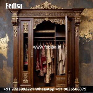 Antique Closet Design with Wooden Beauty No-3390