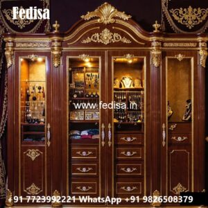 Elegant Wardrobe Design with Traditional Style No-3395