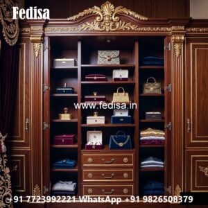 Traditional Wooden Closet Design Ideas No-3410