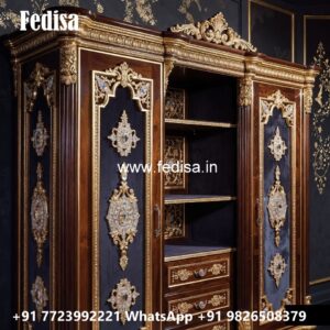 Vintage Wooden Wardrobe with Elegant Finish No-3415