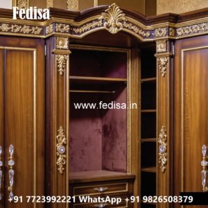 Elegant Wooden Closet for Spacious Bedrooms No-3432