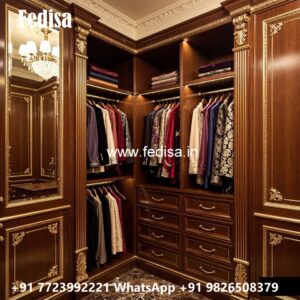 Timeless Closet Design with Decorative Features No-3464