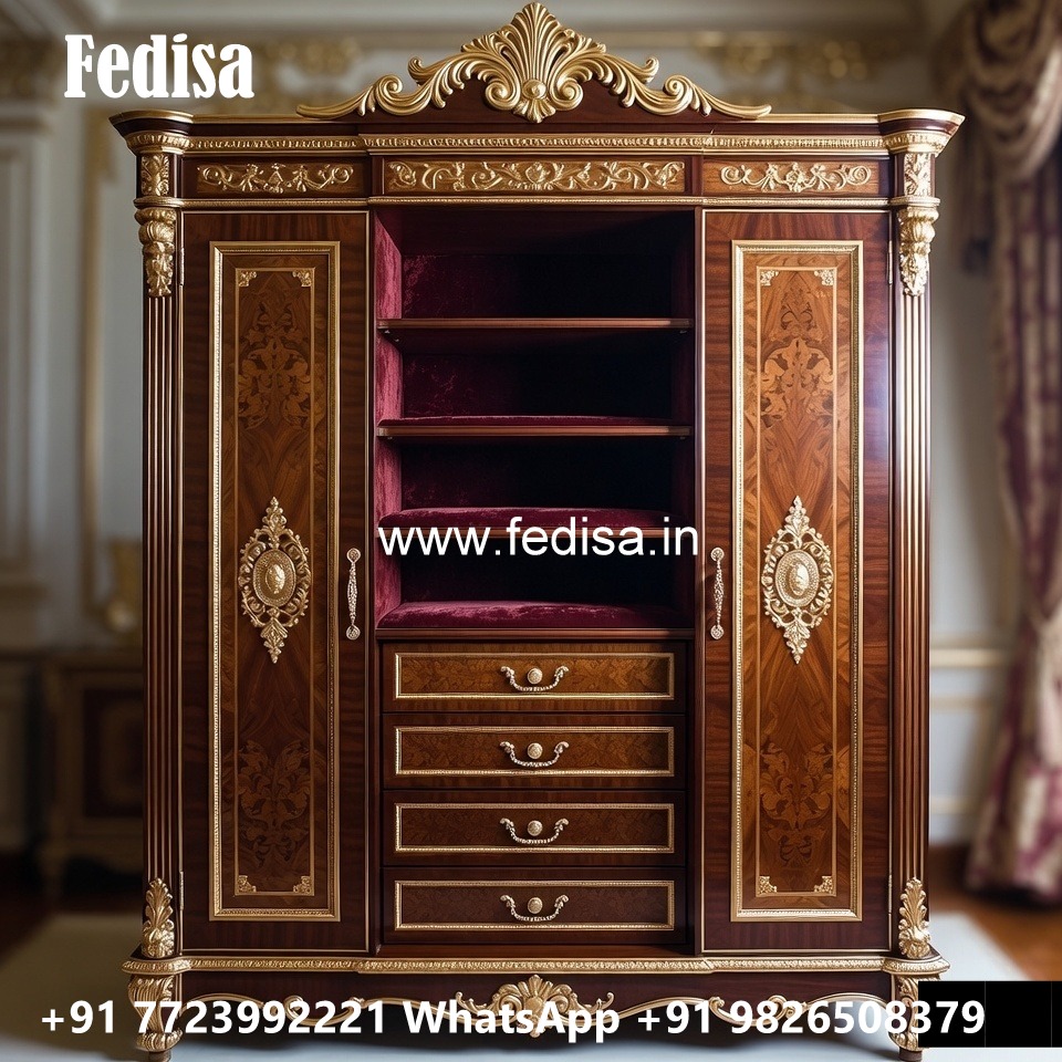 Antique Wooden Closet with Rich Finish No-3480
