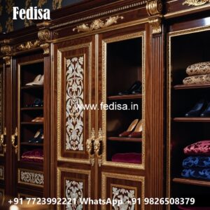 Elegant Bedroom Closet with Luxury Appeal No-3483