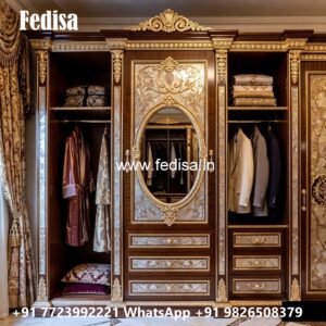 Royal Luxury Wardrobe with Timeless Charm No-3485