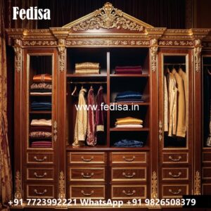 Classic Wooden Closet with Elegant Texture No-3486