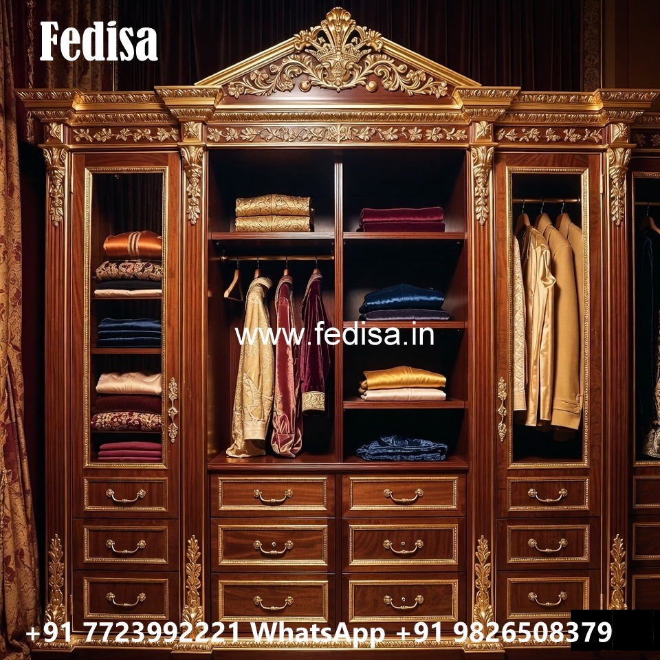 Classic Wooden Closet with Elegant Texture No-3486