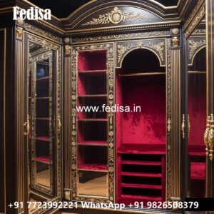 Luxury Classic Wardrobe with Beautiful Details No-3488