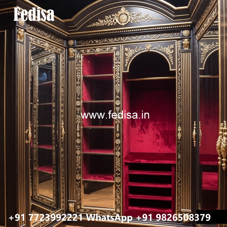 Luxury Classic Wardrobe with Beautiful Details No-3488