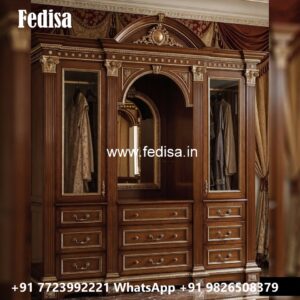 Royal Style Wooden Wardrobe Inspiration No-3511