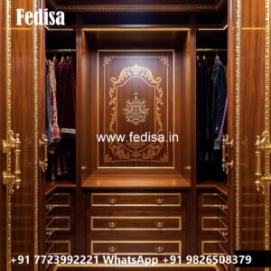 Elegant Wardrobe Design with Premium Features No-3513