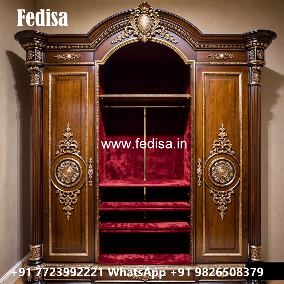 Classic Wardrobe Design with Sophisticated Finish No-3521