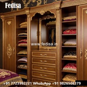 Traditional Bedroom Closet with Luxury Finish No-3534