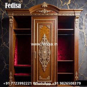 Luxury Wooden Wardrobe with Classic Details No-3535