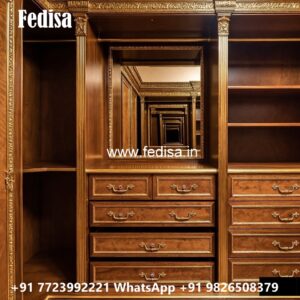 Traditional Closet Design with Elegant Texture No-3539