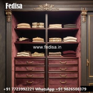 Classic Bedroom Wardrobe with Elegant Features No-3546