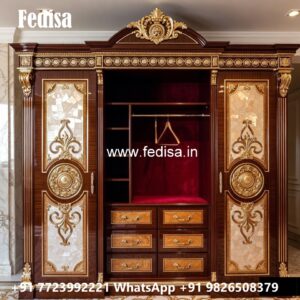 Elegant Luxury Closet with Wooden Elegance No-3555