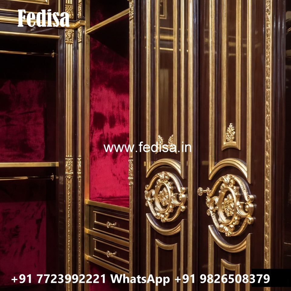 Classic Closet Design with Elegant Details No-3558