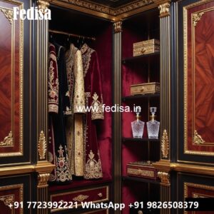 Royal Style Bedroom Wardrobe with Classic Charm No-3563