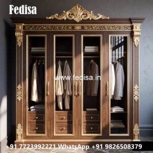 Traditional Wardrobe Design with Vintage Style No-3573