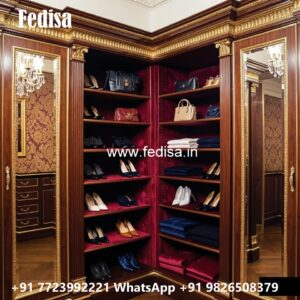 Classic Wardrobe Design with Elegant Organization No-3574