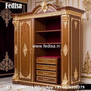 Vintage Wooden Closet with Premium Texture No-3575