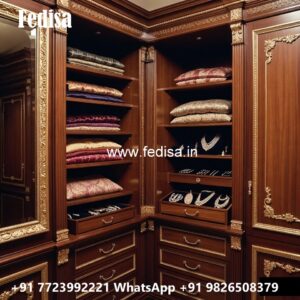 Elegant Closet Design with Decorative Charm No-3577