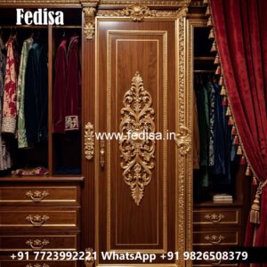 Traditional Closet Design with Artistic Beauty No-3587