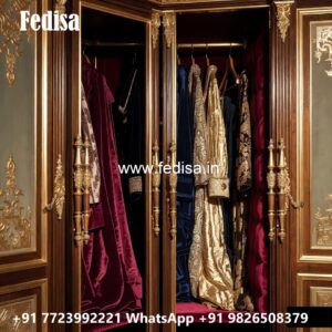 Stylish Wardrobe Design with Smart Storage Solutions No-3605
