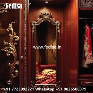 Elegant White Wardrobe Design Inspiration No-3635
