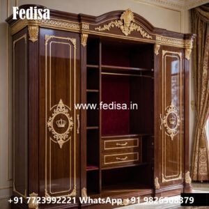 Modern Wardrobe Design with Hidden Storage No-3637