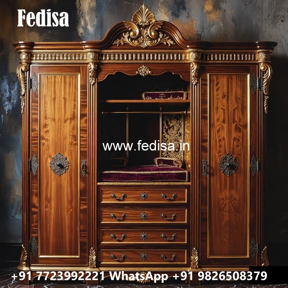 Luxury Wardrobe Design for Spacious Bedrooms No-3654