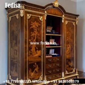 Innovative Wardrobe Design with Functional Layout No-3655
