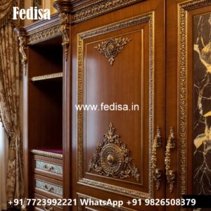 Wardrobe Design with Stylish Handle Details No-3662