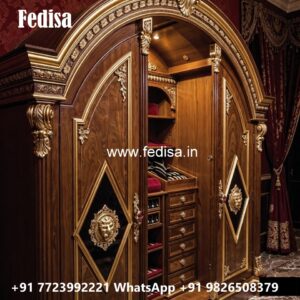 Functional Wooden Wardrobe Design Inspiration No-3669
