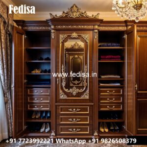 Wardrobe Design Ideas with Elegant Finishes No-3673