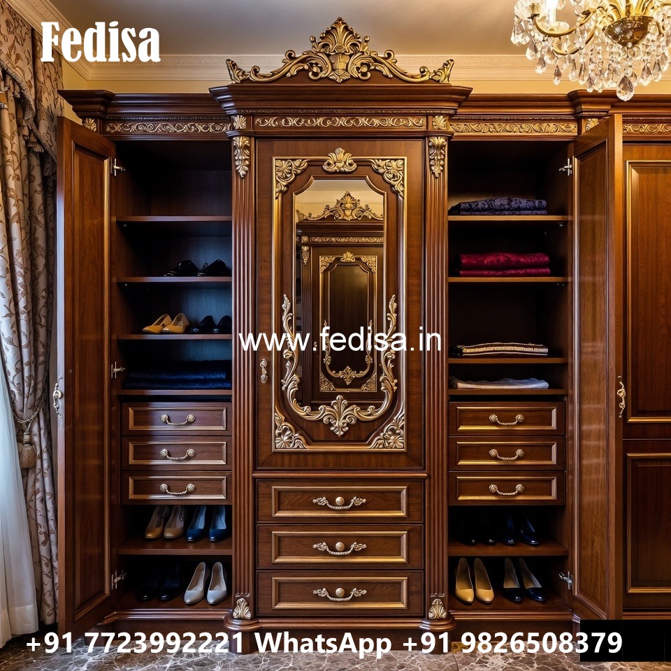 Wardrobe Design Ideas with Elegant Finishes No-3673