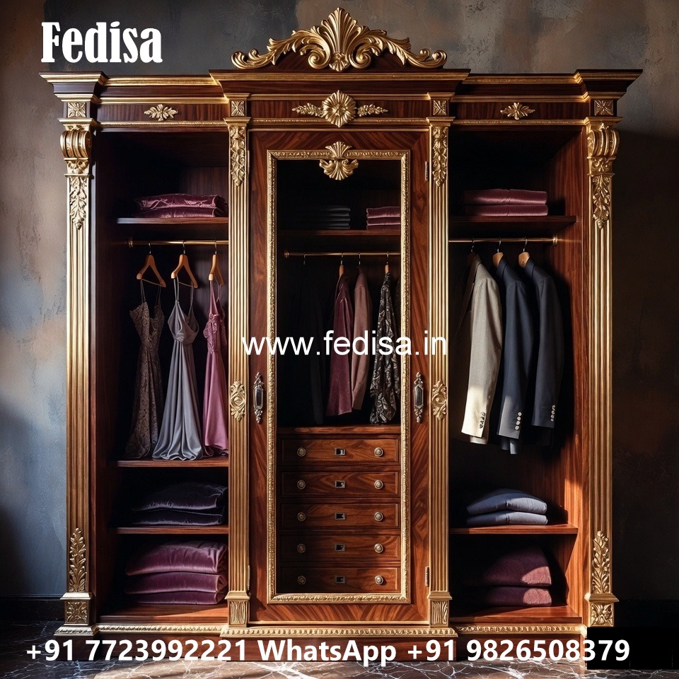 Minimal Wooden Wardrobe Design Inspiration No-3702