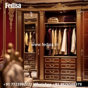 Wardrobe Design Ideas for Compact Luxury Bedrooms No-3731