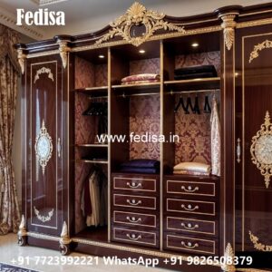 Elegant Wardrobe Design with Sleek Finish No-3747