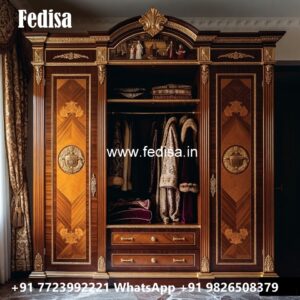 Wardrobe Design Ideas with Smart Layout No-3773